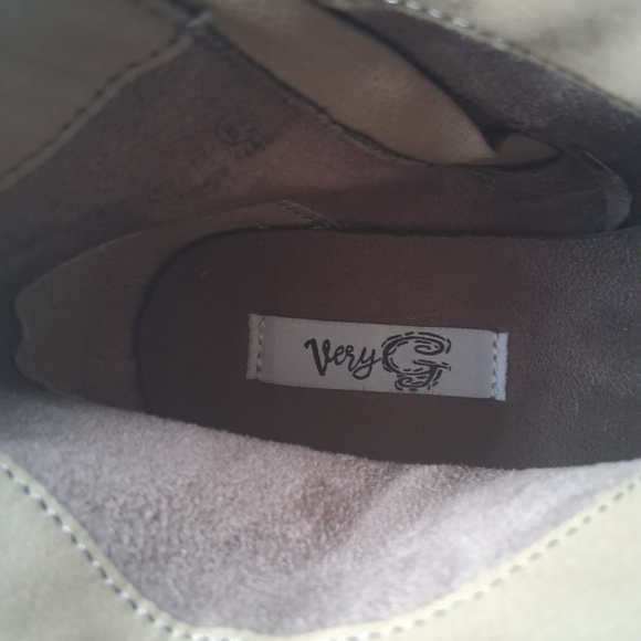 Very G Brown Leopard Print Ankle Boots With Zipper - Picture 5 of 10